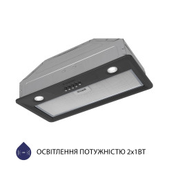 Витяжка MINOLA HBI 5202 GR 700 LED - 5 фото