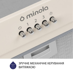 Витяжка MINOLA HBI 5202 IV 700 LED - 6 фото