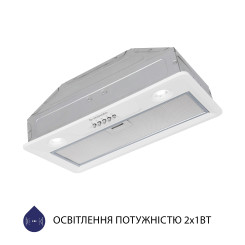 Витяжка MINOLA HBI 5202 WH 700 LED - 5 фото