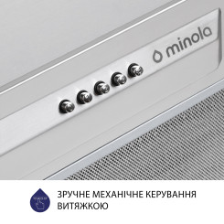 Витяжка MINOLA HBI 5324 I 800 LED - 7 фото