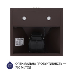 Витяжка MINOLA HK 5212 BR 700 LED - 6 фото