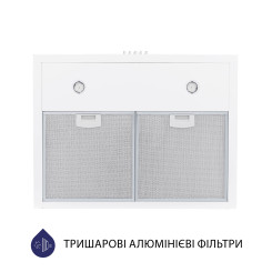 Витяжка MINOLA HK 6212 WH 700 LED - 5 фото