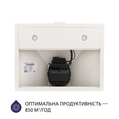 Витяжка MINOLA HK 6412 IV 850 LED - 6 фото