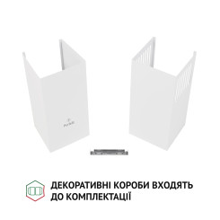 Витяжка PERFELLI DNS 6482 D 850 WH LED - 9 фото