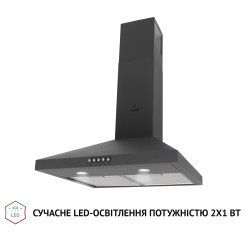 Витяжка PERFELLI K 5202 SG 700 LED - 3 фото