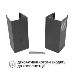 Витяжка PERFELLI K 5202 SG 700 LED - 8 фото