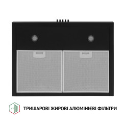 Вытяжка PERFELLI K 6402 BL 850 LED - 5 фото