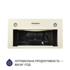 Вытяжка MINOLA HBI 5327 IV 800 LED - 4 фото