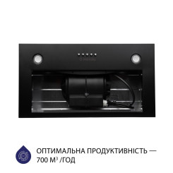 Витяжка MINOLA HBI 5227 BL 700 LED - 4 фото