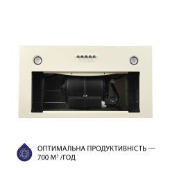 Витяжка MINOLA HBI 5227 IV 700 LED - 5 фото