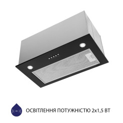 Витяжка MINOLA HBI 5627 BL 1000 LED - 4 фото