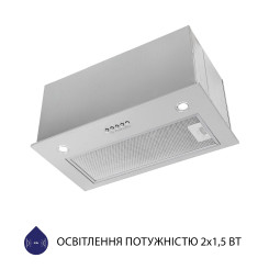 Вытяжка MINOLA HBI 5627 GR 1000 LED - 5 фото