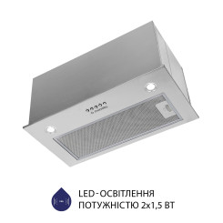 Вытяжка MINOLA HBI 5627 I 1000 LED - 5 фото