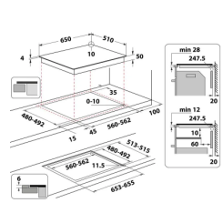 Варочная поверхность WHIRLPOOL WF S8865 NE - 7 фото