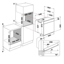 Духовой шкаф WHIRLPOOL AKZ9 9481 SP NB