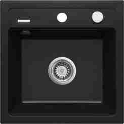 Кухонная мойка VENTOLUX SILVIA (SPACE BLACK) 620x500x200