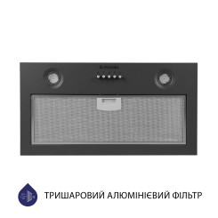 Витяжка MINOLA HBI 5204 GR 700 LED - 2 фото