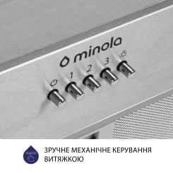 Вытяжка MINOLA HBI 5204 I 700 LED - 6 фото