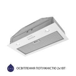 Вытяжка MINOLA HBI 5204 WH 700 LED - 5 фото