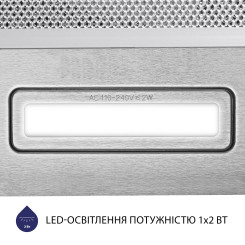 Вытяжка MINOLA HTL 5714 I 1100 LED - 5 фото