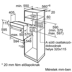 Духовой шкаф BOSCH HBF134YS1 - 2 фото