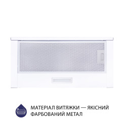 Витяжка MINOLA HTL 6614 WH 1000 LED - 3 фото