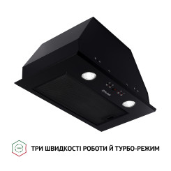 Витяжка PERFELLI BIET R 5854 BL 1200 LED - 4 фото