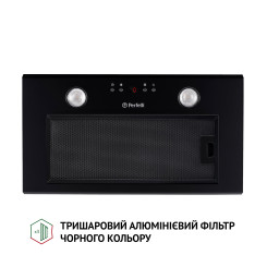 Витяжка PERFELLI BIET R 5854 BL 1200 LED - 7 фото