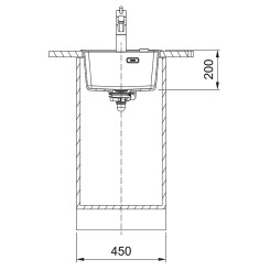 Кухонна мийка FRANKE Maris MRG 610-37 TL Бежевий (114.0668.863) - 3 фото