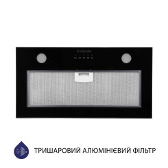 Витяжка MINOLA HBI 5262 BL GLASS 700 LED - 3 фото