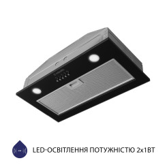 Витяжка MINOLA HBI 5262 BL GLASS 700 LED - 7 фото