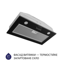 Витяжка MINOLA HBI 5262 BL GLASS 700 LED - 8 фото