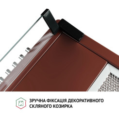 Витяжка PERFELLI PL 6144 BR LED - 6 фото