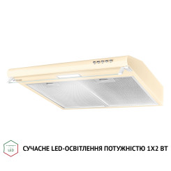 Витяжка PERFELLI PL 6144 IV LED - 4 фото