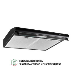 Витяжка PERFELLI PL 6144 BL LED - 2 фото