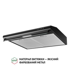 Витяжка PERFELLI PL 6144 BL LED - 3 фото