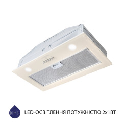 Витяжка MINOLA HBI 5262 IV GLASS 700 LED - 3 фото