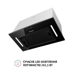 Вытяжка PERFELLI BI 5684 BL 1000 LED - 3 фото