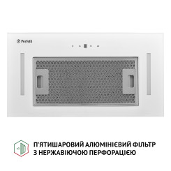 Витяжка PERFELLI BIS 5684 WH 1000 LED - 4 фото