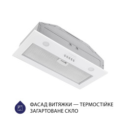 Вытяжка MINOLA HBI 5262 WH GLASS 700 LED - 2 фото