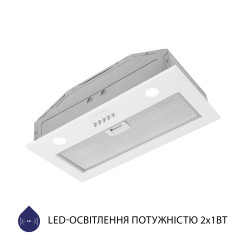 Вытяжка MINOLA HBI 5262 WH GLASS 700 LED - 3 фото