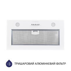 Вытяжка MINOLA HBI 5262 WH GLASS 700 LED - 4 фото