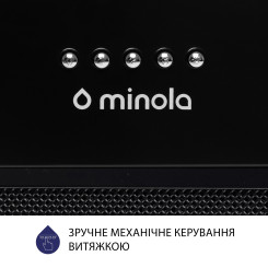 Вытяжка MINOLA HBI 5222 BLF 700 LED - 6 фото