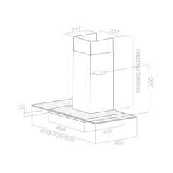 Витяжка ELICA FLAT GLASS IX A / 60 - 2 фото