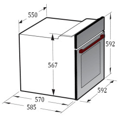 Духова шафа GUNTER & HAUER Gunter&Hauer EOT 1267 W - 2 фото