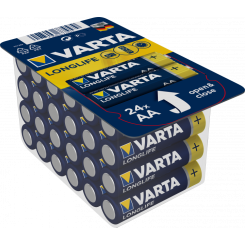 Батарейка VARTA LONGLIFE AA BLI 24 (04106301124)