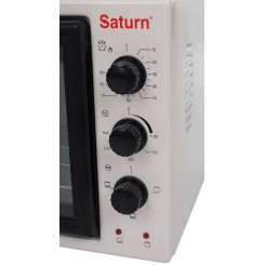 Електропіч SATURN ST-EC3803 White - 4 фото