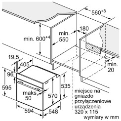 Духова шафа BOSCH HRA3340B0 - 3 фото