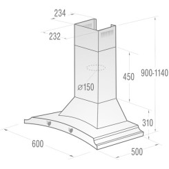 Витяжка GORENJE DK 63 MCLI - 2 фото