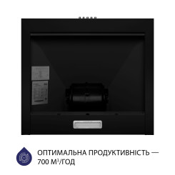 Вытяжка MINOLA HK 5214 BL 700 LED - 6 фото